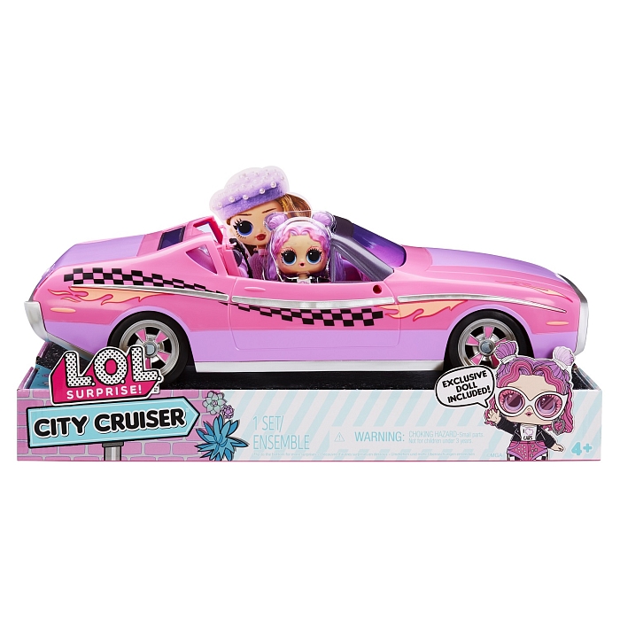 ЛОЛ СЮРПРАЙЗ Игровой набор Машина City Cruiser с аксессуарами  L.O.L. Surprise!