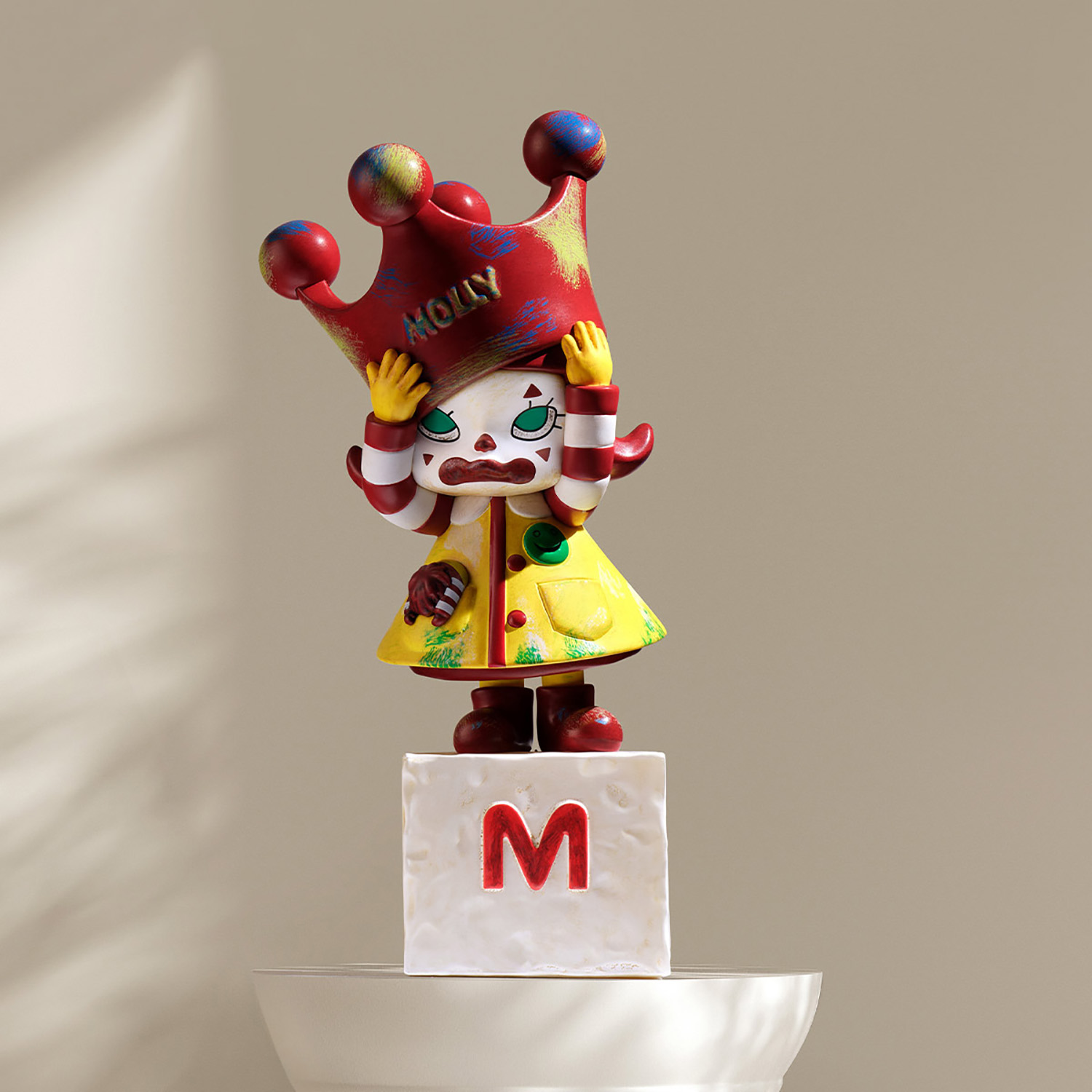 【再出品】MOLLY Anniversary Statues レトロ 2 ПОП МАРТ. Коллекционная фигурка MOLLY Anniversary Statues