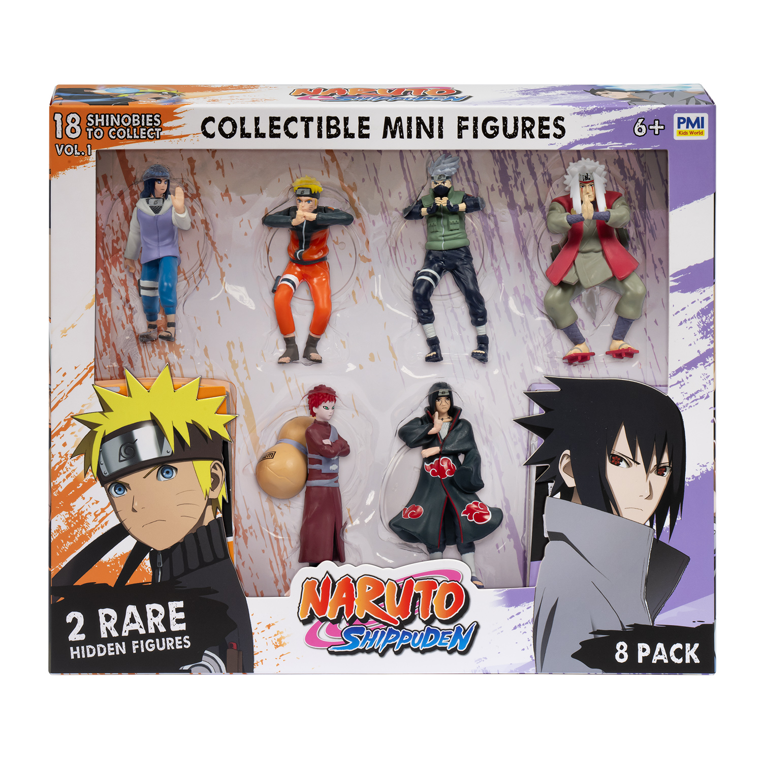 Наруто. Игровой набор из 8 фигурок 7 см. Naruto – купить на сайте