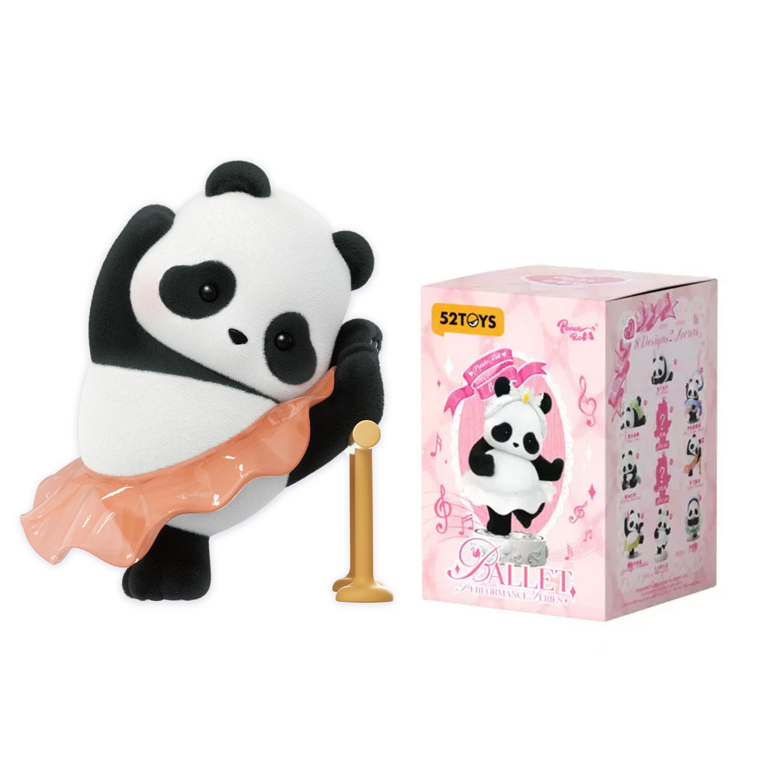 52ТОЙС. Коллекц. фигурка Panda Roll Panda As A Cat, в асс. 52TOYS