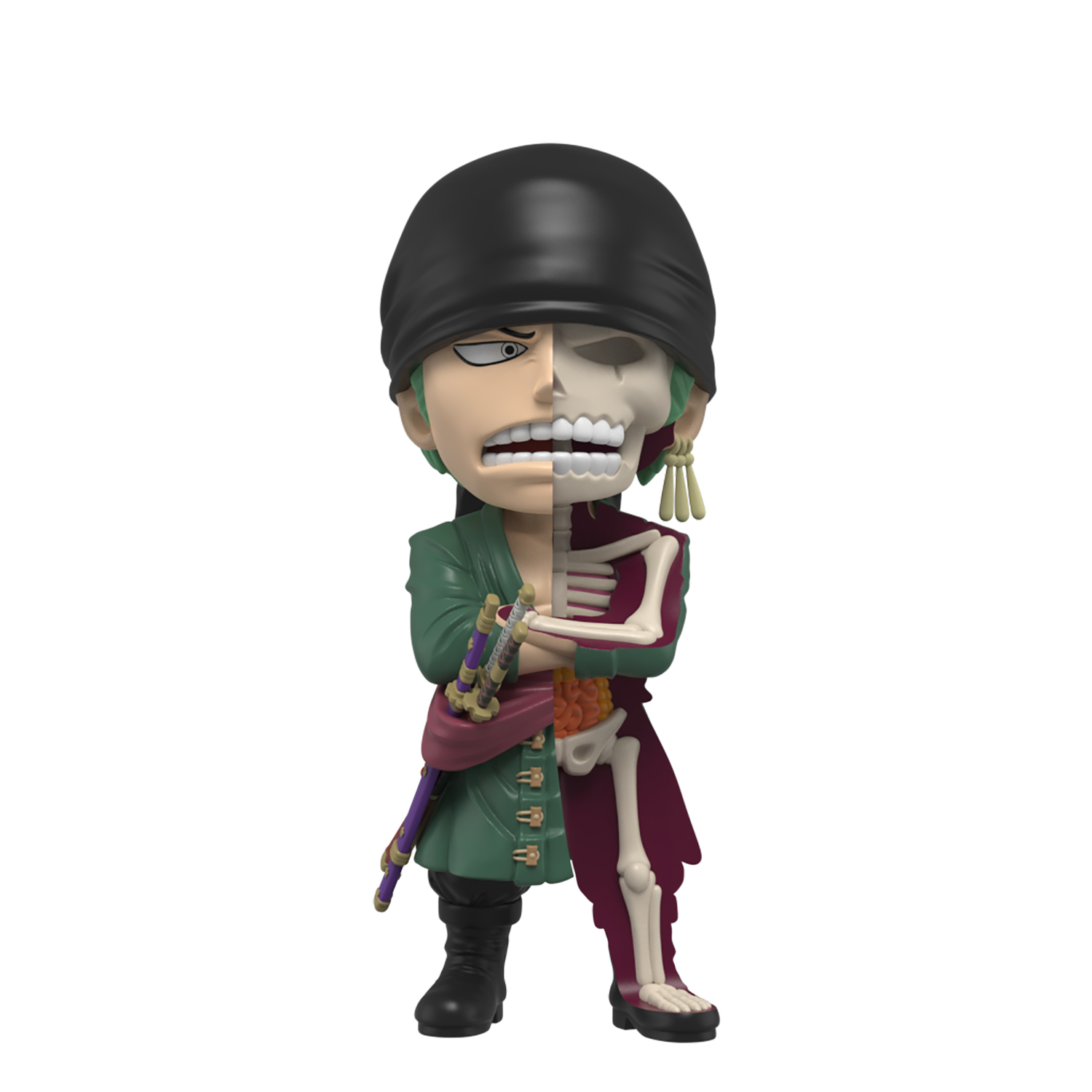 Майти Джекс. Статуя XXRAY: One Piece Zoro Wanted Series. Mighty