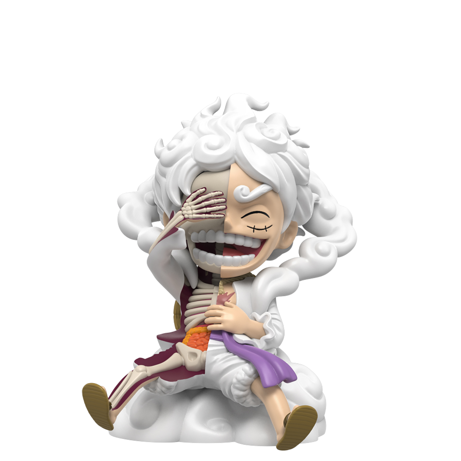 Майти Джекс. Статуя XXRAY: One Piece Luffy Gear5 Wanted Series
