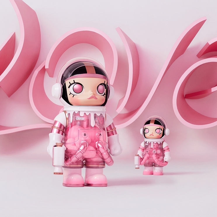 その他 POPMART 400% SPACE MOLLY Heartfelt Words ПОП МАРТ. Коллекционная фигурка Mega Space Molly 400