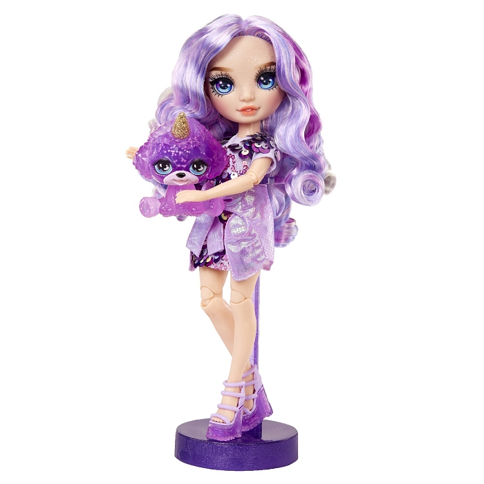 Рейнбоу Хай Кукла Classic Виолет Виллоу 28 см. фиолетовая с аксесс. RAINBOW HIGH