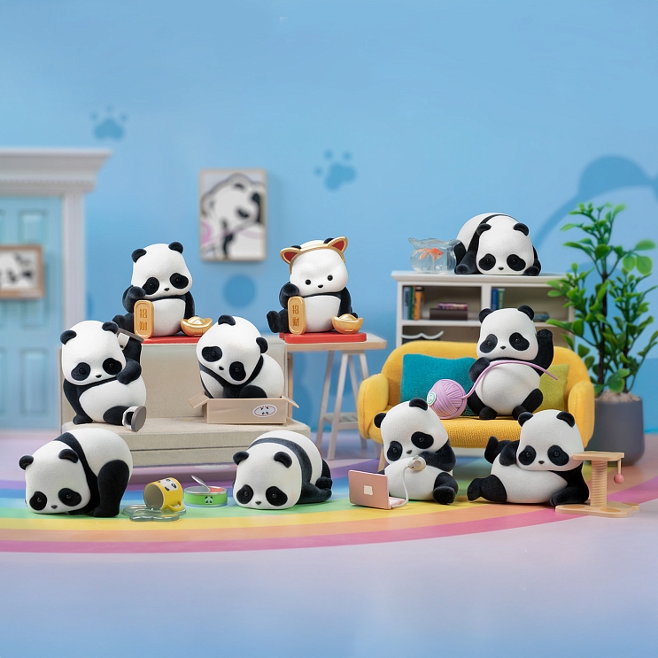 52ТОЙС. Коллекц. фигурка Panda Roll Panda As A Cat, в асс. 52TOYS