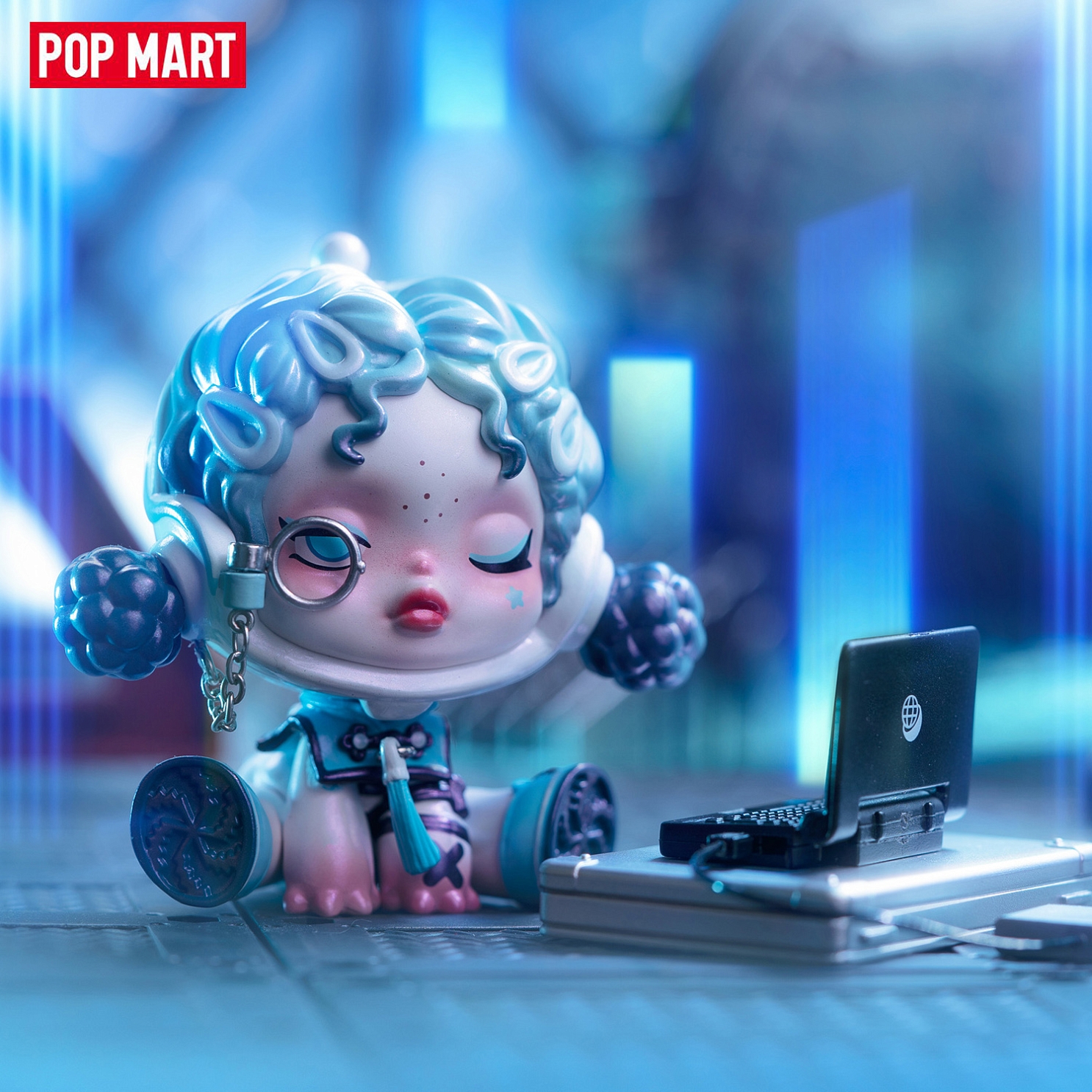 ПОП МАРТ. Коллекционная фигурка Skullpanda City of Night, в ...