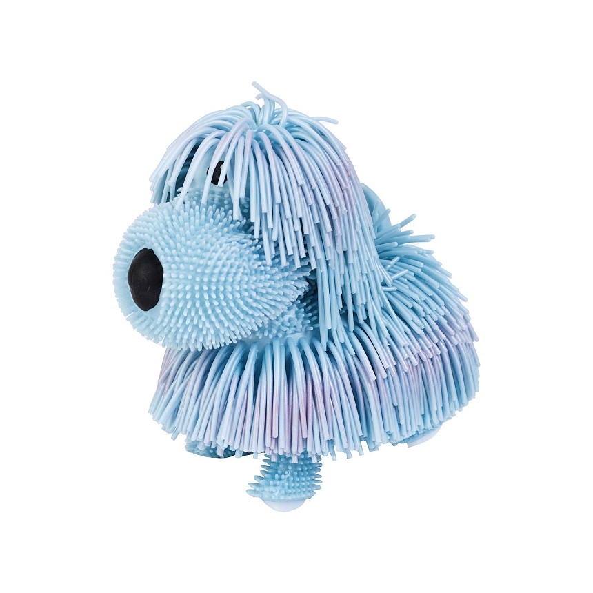 Джигли Петс Игрушка Щенок Пап голубой перламутровый интерактивный, ходит Jiggly Pets