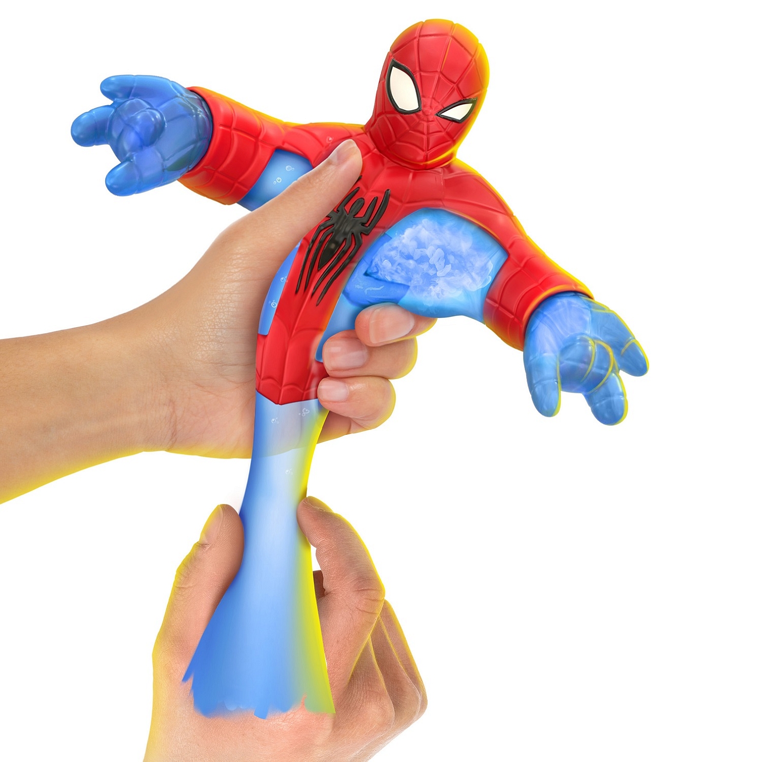 Гуджитсу Игрушка Человек-Паук Гу Шифтерс Марвел тянущаяся фигурка GooJitZu