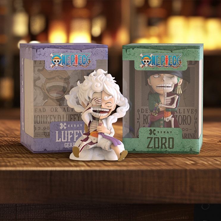 Майти Джекс. Статуя XXRAY: One Piece Luffy Gear5 Wanted Series