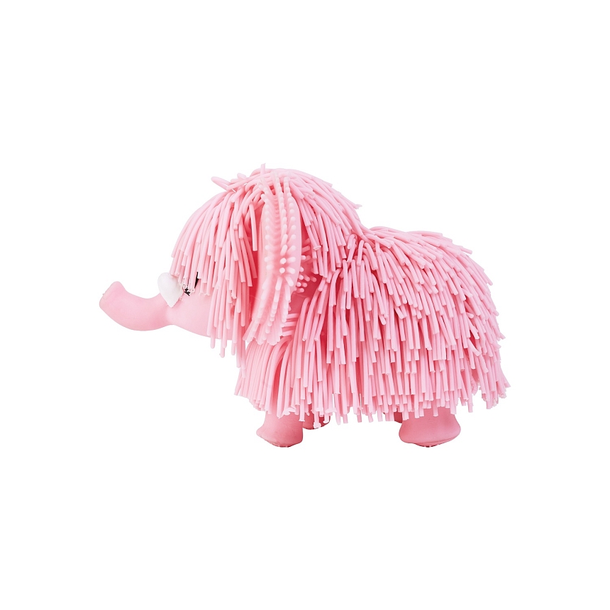 Джигли Петс Игрушка Мамонтенок розовый интерактивный, ходит Jiggly Pets