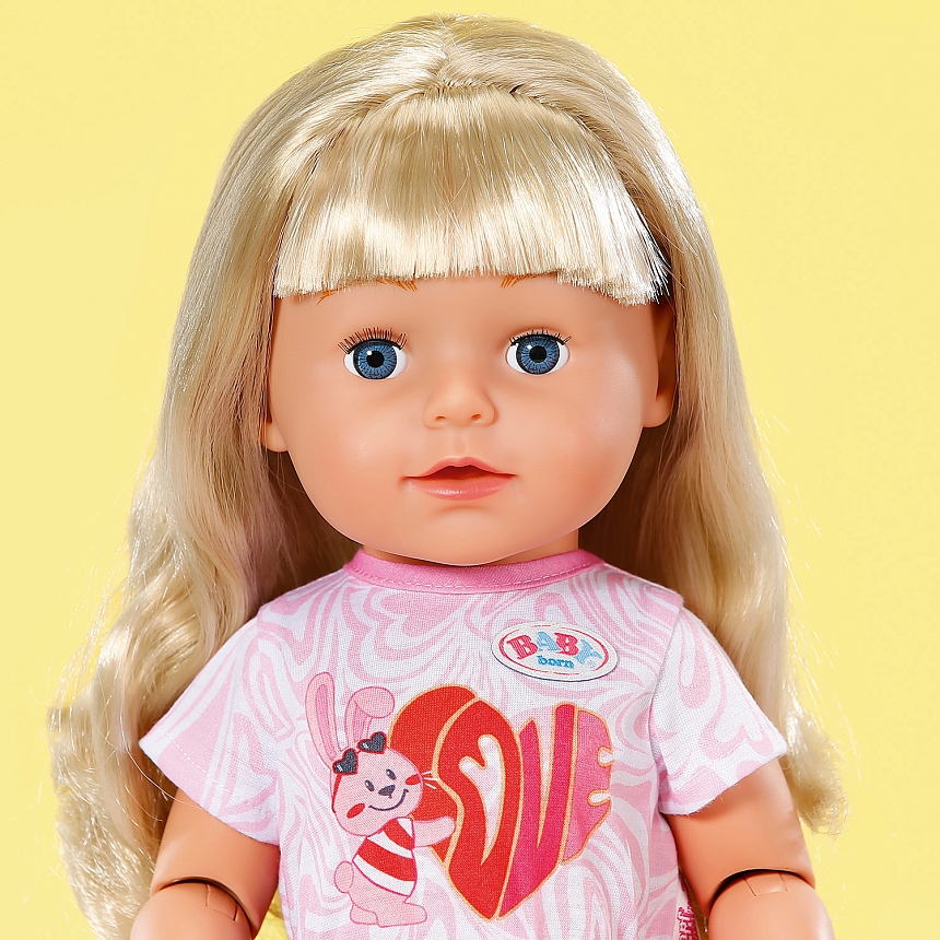 БЕБИ борн. Интерактивная кукла Cестричка 43 см, аксессуары. 2.0 BABY born