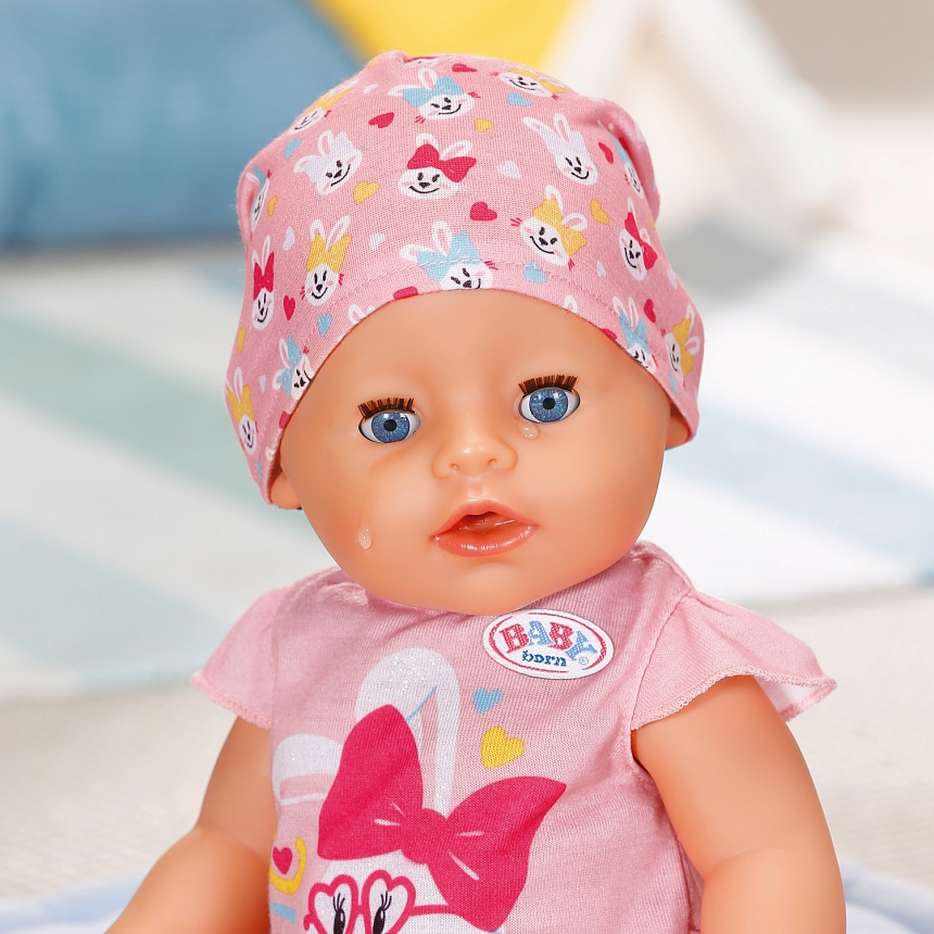 БЕБИ борн. Интерактивная кукла девочка с магическими глазками 43 см. BABY born