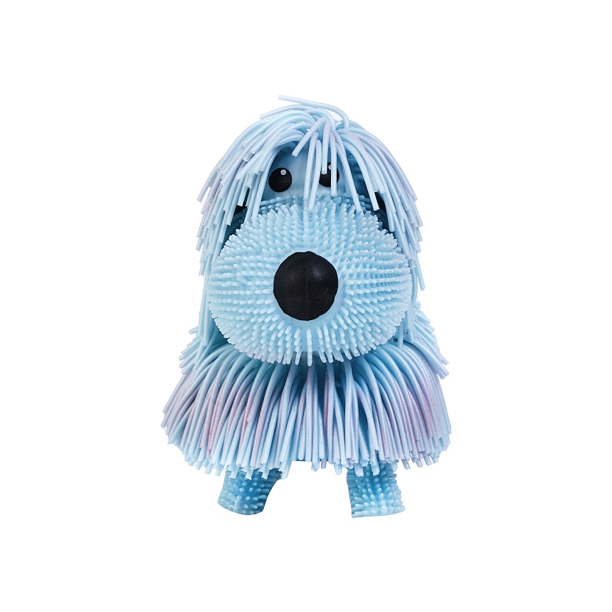 Джигли Петс Игрушка Щенок Пап голубой перламутровый интерактивный, ходит Jiggly Pets